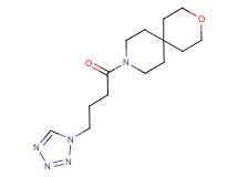 9-[4-(1H-tetrazol-1-yl)butanoyl]-3-oxa-9-azaspiro[5.5]undecane
