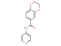 N-4-pyridinyl-2,3-dihydro-1,4-benzodioxine-6-carboxamide trifluoroacetate