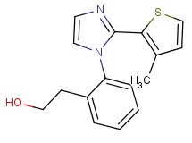 2-{2-[2-(3-methyl-2-thienyl)-1H-imidazol-1-yl]phenyl}ethanol