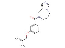 8-{3-[(2-methylprop-2-en-1-yl)oxy]benzoyl}-6,7,8,9-tetrahydro-5H-imidazo[1,5-a][1,4]diazepine