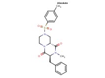 (3S,9aR)-3-benzyl-2-methyl-8-[(4-methylphenyl)sulfonyl]tetrahydro-2H-pyrazino[1,2-a]pyrazine-1,4(3H,6H)-dione