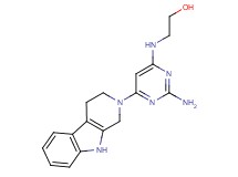 2-{[2-amino-6-(1,3,4,9-tetrahydro-2H-beta-carbolin-2-yl)pyrimidin-4-yl]amino}ethanol
