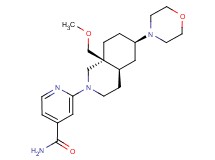 2-[(4aR*,6R*,8aS*)-8a-(methoxymethyl)-6-morpholin-4-yloctahydroisoquinolin-2(1H)-yl]isonicotinamide