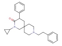 2-cyclopropyl-4-phenyl-9-(2-phenylethyl)-2,9-diazaspiro[5.5]undecan-3-one
