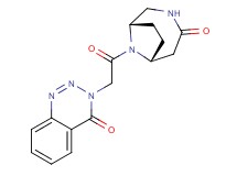 3-{2-oxo-2-[(1S*,6R*)-4-oxo-3,9-diazabicyclo[4.2.1]non-9-yl]ethyl}-1,2,3-benzotriazin-4(3H)-one