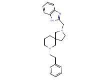 2-(1H-benzimidazol-2-ylmethyl)-7-(2-phenylethyl)-2,7-diazaspiro[4.5]decane