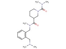 N~3~-{2-[(dimethylamino)methyl]benzyl}-N~1~,N~1~,N~3~-trimethyl-1,3-piperidinedicarboxamide