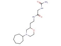 N~2~-(aminocarbonyl)-N~1~-[2-(4-cycloheptylmorpholin-2-yl)ethyl]glycinamide