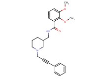 2,3-dimethoxy-N-{[1-(3-phenyl-2-propyn-1-yl)-3-piperidinyl]methyl}benzamide