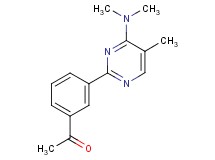1-{3-[4-(dimethylamino)-5-methylpyrimidin-2-yl]phenyl}ethanone