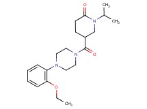 5-{[4-(2-ethoxyphenyl)piperazin-1-yl]carbonyl}-1-isopropylpiperidin-2-one