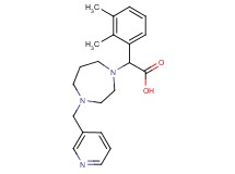 (2,3-dimethylphenyl)[4-(pyridin-3-ylmethyl)-1,4-diazepan-1-yl]acetic acid