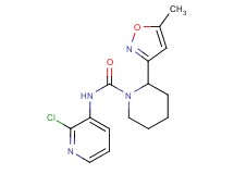 N-(2-chloropyridin-3-yl)-2-(5-methylisoxazol-3-yl)piperidine-1-carboxamide