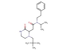 2-[1-(2,2-dimethylpropyl)-3-oxo-2-piperazinyl]-N-isopropyl-N-(2-phenylethyl)acetamide