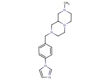 2-[4-(1H-imidazol-1-yl)benzyl]-8-methyloctahydro-2H-pyrazino[1,2-a]pyrazine