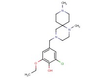 2-chloro-4-[(1,9-dimethyl-1,4,9-triazaspiro[5.5]undec-4-yl)methyl]-6-ethoxyphenol