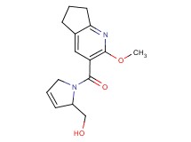 {1-[(2-methoxy-6,7-dihydro-5H-cyclopenta[b]pyridin-3-yl)carbonyl]-2,5-dihydro-1H-pyrrol-2-yl}methanol