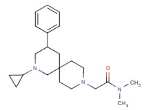 2-(2-cyclopropyl-4-phenyl-2,9-diazaspiro[5.5]undec-9-yl)-N,N-dimethylacetamide