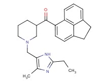 1,2-dihydro-5-acenaphthylenyl{1-[(2-ethyl-4-methyl-1H-imidazol-5-yl)methyl]-3-piperidinyl}methanone