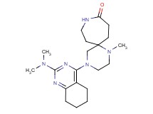 4-[2-(dimethylamino)-5,6,7,8-tetrahydroquinazolin-4-yl]-1-methyl-1,4,9-triazaspiro[5.6]dodecan-10-one