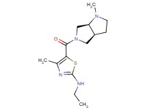 N-ethyl-4-methyl-5-{[(3aS,6aS)-1-methylhexahydropyrrolo[3,4-b]pyrrol-5(1H)-yl]carbonyl}-1,3-thiazol-2-amine