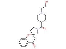1'-{[1-(2-hydroxyethyl)piperidin-4-yl]carbonyl}spiro[chromene-2,3'-pyrrolidin]-4(3H)-one
