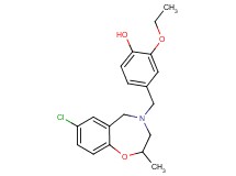 4-[(7-chloro-2-methyl-2,3-dihydro-1,4-benzoxazepin-4(5H)-yl)methyl]-2-ethoxyphenol