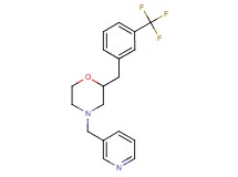 4-(3-pyridinylmethyl)-2-[3-(trifluoromethyl)benzyl]morpholine