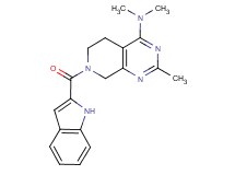 7-(1H-indol-2-ylcarbonyl)-N,N,2-trimethyl-5,6,7,8-tetrahydropyrido[3,4-d]pyrimidin-4-amine