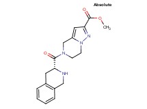 methyl 5-[(3R)-1,2,3,4-tetrahydroisoquinolin-3-ylcarbonyl]-4,5,6,7-tetrahydropyrazolo[1,5-a]pyrazine-2-carboxylate