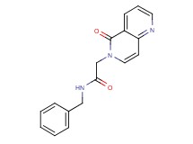 N-benzyl-2-(5-oxo-1,6-naphthyridin-6(5H)-yl)acetamide