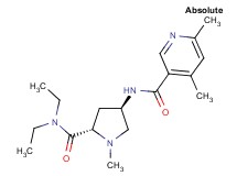 N-{(3R,5S)-5-[(diethylamino)carbonyl]-1-methylpyrrolidin-3-yl}-4,6-dimethylnicotinamide