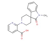 2-(1-methyl-2-oxo-1,2-dihydro-1'H-spiro[indole-3,4'-piperidin]-1'-yl)nicotinic acid