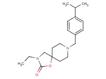 3-ethyl-8-(4-isopropylbenzyl)-1-oxa-3,8-diazaspiro[4.5]decan-2-one