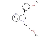 (2R*,3S*,6R*)-3-(3-methoxyphenyl)-5-(3-methoxypropyl)-1,5-diazatricyclo[5.2.2.0~2,6~]undecane