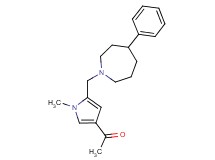 1-{1-methyl-5-[(4-phenylazepan-1-yl)methyl]-1H-pyrrol-3-yl}ethanone