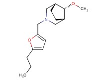 (8-syn)-8-methoxy-3-[(5-propyl-2-furyl)methyl]-3-azabicyclo[3.2.1]octane