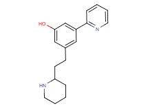 3-(2-piperidin-2-ylethyl)-5-pyridin-2-ylphenol