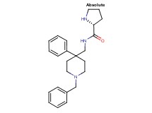 N-[(1-benzyl-4-phenylpiperidin-4-yl)methyl]-D-prolinamide