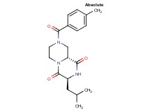 (3S,9aR)-3-isobutyl-8-(4-methylbenzoyl)tetrahydro-2H-pyrazino[1,2-a]pyrazine-1,4(3H,6H)-dione