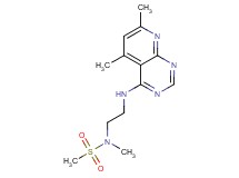 N-{2-[(5,7-dimethylpyrido[2,3-d]pyrimidin-4-yl)amino]ethyl}-N-methylmethanesulfonamide