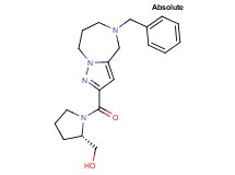 {(2S)-1-[(5-benzyl-5,6,7,8-tetrahydro-4H-pyrazolo[1,5-a][1,4]diazepin-2-yl)carbonyl]pyrrolidin-2-yl}methanol