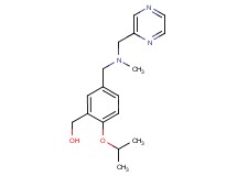 (2-isopropoxy-5-{[methyl(pyrazin-2-ylmethyl)amino]methyl}phenyl)methanol