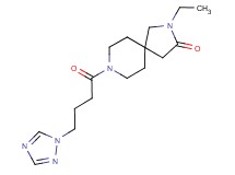 2-ethyl-8-[4-(1H-1,2,4-triazol-1-yl)butanoyl]-2,8-diazaspiro[4.5]decan-3-one