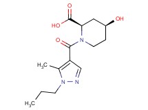 (2R*,4S*)-4-hydroxy-1-[(5-methyl-1-propyl-1H-pyrazol-4-yl)carbonyl]piperidine-2-carboxylic acid