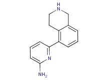 6-(1,2,3,4-tetrahydroisoquinolin-5-yl)pyridin-2-amine