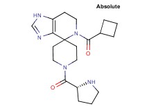 5-(cyclobutylcarbonyl)-1'-D-prolyl-1,5,6,7-tetrahydrospiro[imidazo[4,5-c]pyridine-4,4'-piperidine] dihydrochloride