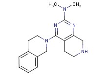 4-(3,4-dihydroisoquinolin-2(1H)-yl)-N,N-dimethyl-5,6,7,8-tetrahydropyrido[3,4-d]pyrimidin-2-amine