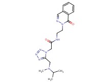 2-(5-{[isopropyl(methyl)amino]methyl}-1H-tetrazol-1-yl)-N-[2-(1-oxophthalazin-2(1H)-yl)ethyl]acetamide