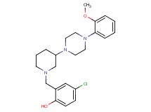 4-chloro-2-({3-[4-(2-methoxyphenyl)-1-piperazinyl]-1-piperidinyl}methyl)phenol